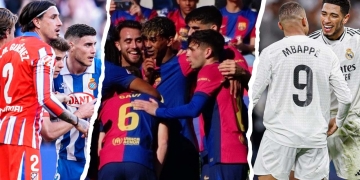 laliga espana clasificacion jornada 29 barcelona real madrid