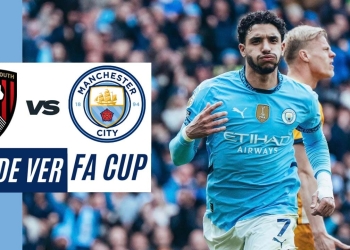 manchester city bournemouth donde ver fa cup tv online