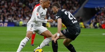 Kylian Mbappé, clave con 2 anotaciones en el triunfo del Real Madrid
