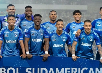 millonarios titular eliminacion sudamericana 2025 once caldas
