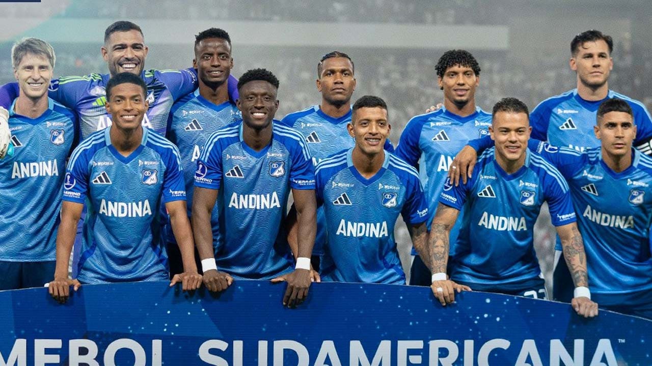 millonarios titular eliminacion sudamericana 2025 once caldas