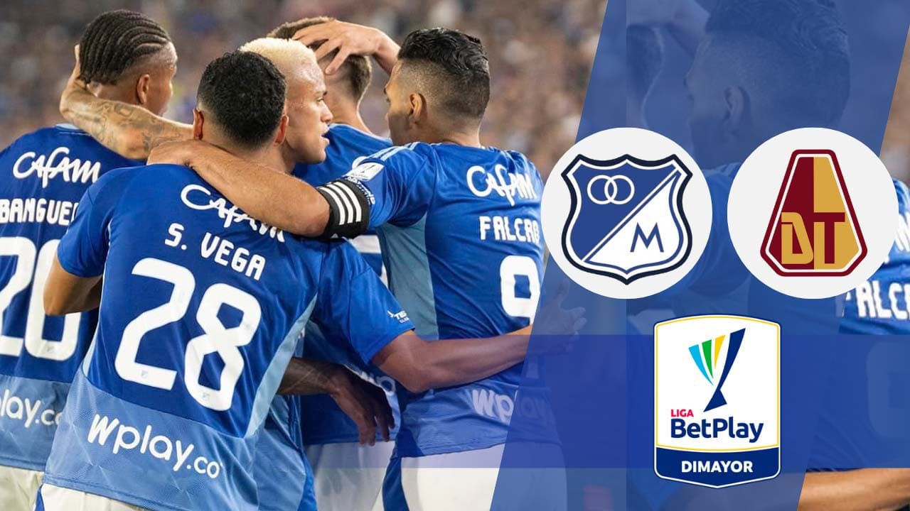 millonarios vs tolima donde ver liga betplay tv online