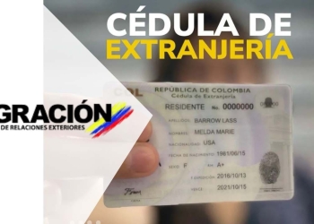 nuevas tarifas migracion colombia 2025 cedula extranjeria