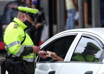 Infraccion Transito Licencia Conduccion Colombia