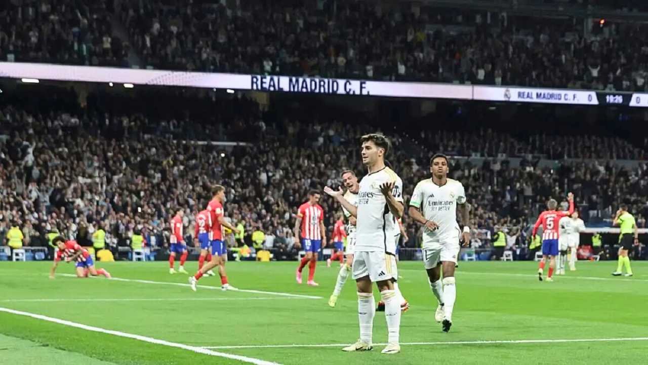 Real Madrid dio el primer golpe en el juego de ida de los Octavos contra Atlético