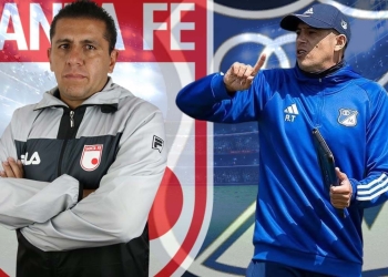santa fe vs millonarios clasico liga betplay entrenadores