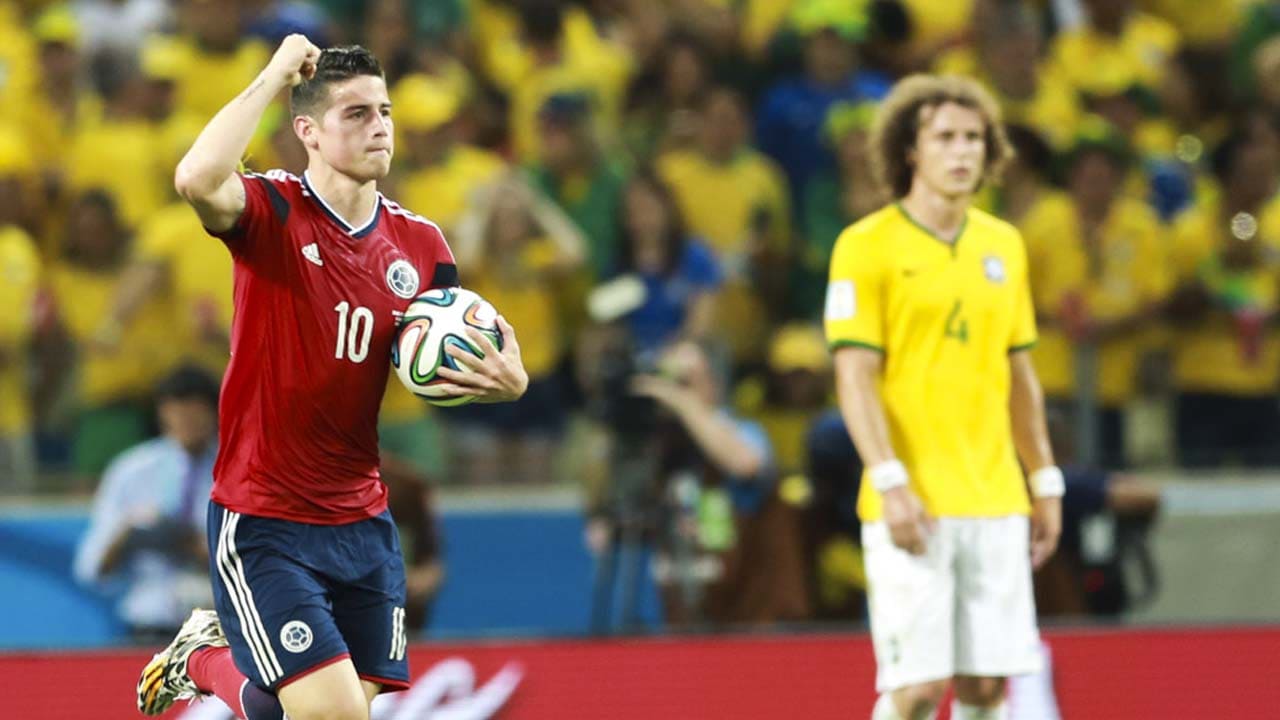 seleccion colombia goles a brasil en el siglo 21 james luis diaz daniel munoz