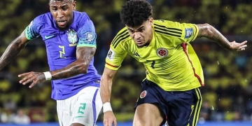 seleccion colombia vs brasil eliminatoria luis diaz