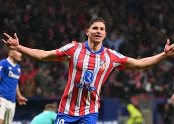 Julián Álvarez volvió a ser el gran protagonista del Atlético de Madrid