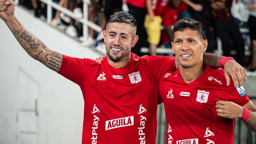 america de cali rodrigo holgado cambio de numero