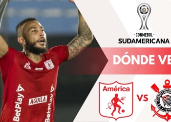 america de cali vs corinthians donde ver sudamericana tv online