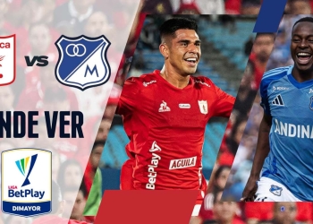 america de cali vs millonarios donde ver tv online liga betplay