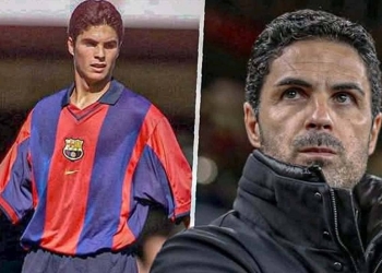 arsenal real madrid champions league mikel arteta en el barcelona