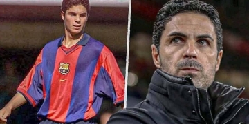 arsenal real madrid champions league mikel arteta en el barcelona