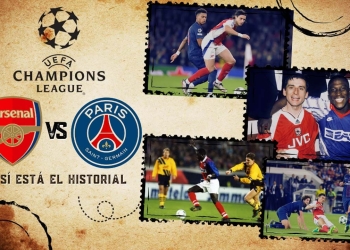 arsenal vs psg champions league semifinal historial partidos ley del ex