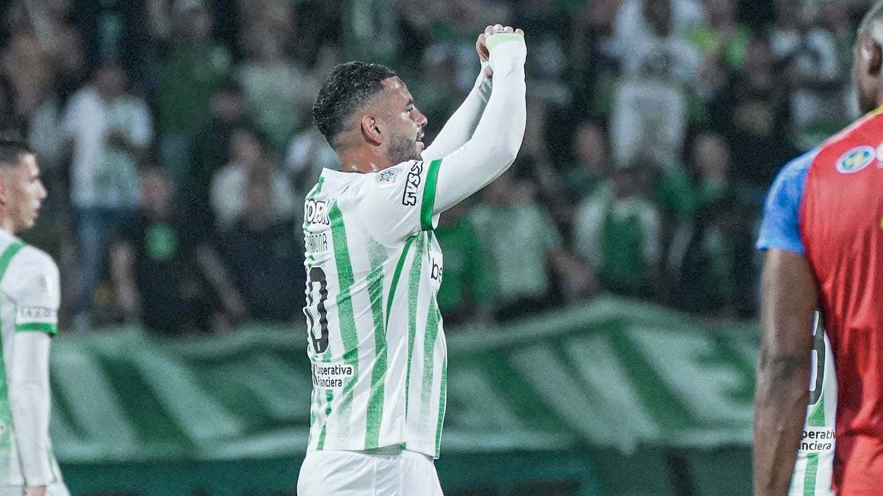 atletico nacional edwin cardona goles asistencias 2025