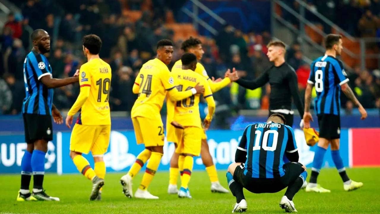 barcelona inter de milan champions league ansu fati