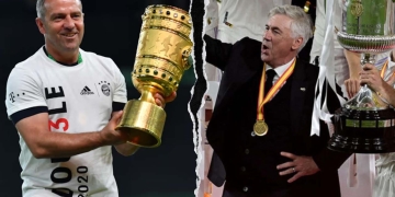 barcelona real madrid final copa del rey ancelotti hansi flick