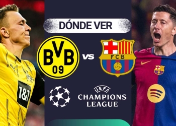 barcelona vs borussia dortmund donde ver champions league tv online
