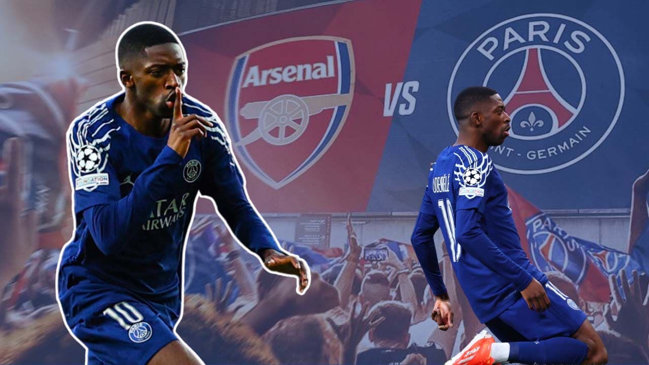 champions league psg arsenal ousmane dembele