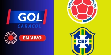 Caracol TV Colombia vs Brasil
