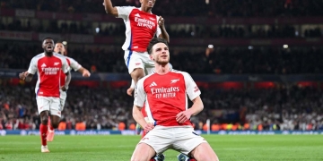 declan rice arsenal champions league goles real madrid