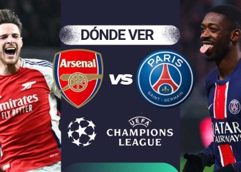 donde ver arsenal vs psg champions league semifinal