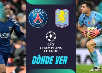 PSG Aston Villa Champions League Donde ver