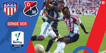 Revisa Dónde Ver HOY Junior vs DIM en VIVO