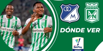 nacional millonarios bogota campin vivo donde ver hoy liga betplay