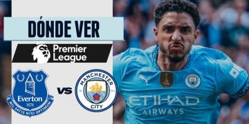 everton vs manchester city premier league donde ver tv online