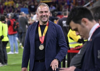 hansi flick barcelona campeón copa rey real madrid 2025