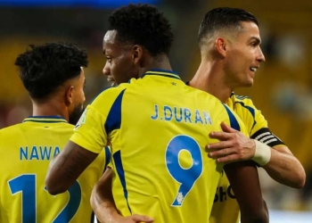 jhon duran gol al nssr cristiano ronaldo champions asia