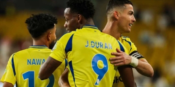 jhon duran gol al nssr cristiano ronaldo champions asia