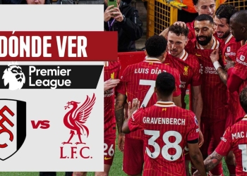 liverpool vs fulham premier league donde ver tv online luis diaz