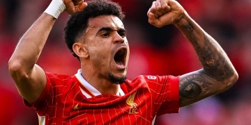 luis diaz liverpool campeon premier league 2024 25