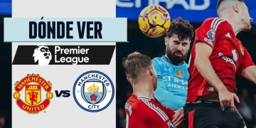 manchester city vs manchester united donde ver derbi premier league 2025 tv online