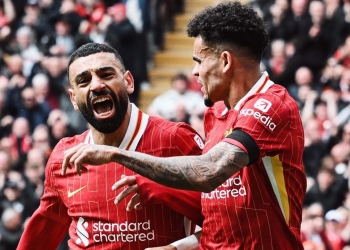 premier league posiciones liverpool luis diaz jornada 32