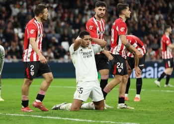real madrid arbitrajes ancelotti la liga bilbao jude bellingham penal var