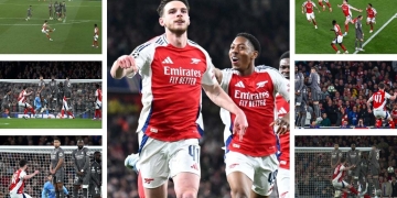 real madrid champions league declan rice arsenal cuartos de final