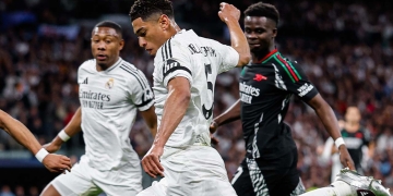 real madrid eliminado champions league arsenal 2025