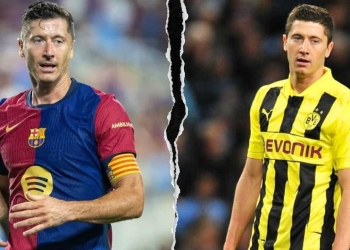 lewandowski borussia Dortmund champions Barcelona cuartos final revancha signal iduna park