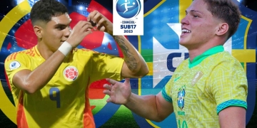 seleccion colombia brasil final sudamericano sub 17 horario