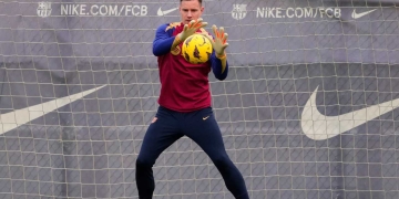 Ter Stegen podría disputar las últimas cinco jornadas del torneo doméstico