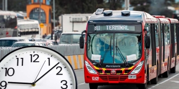 transmilenio horarios rutas semana santa bogota
