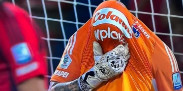 washington aguerre dim america atanasio girardot error granve blooper liga betplay cuadrangulares gol carrascal