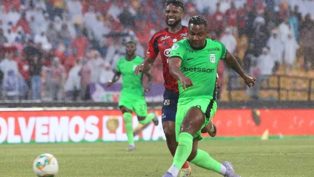 alfredo morelos atletico nacional deportivo independiente medellin dim clasico opcion errada gol
