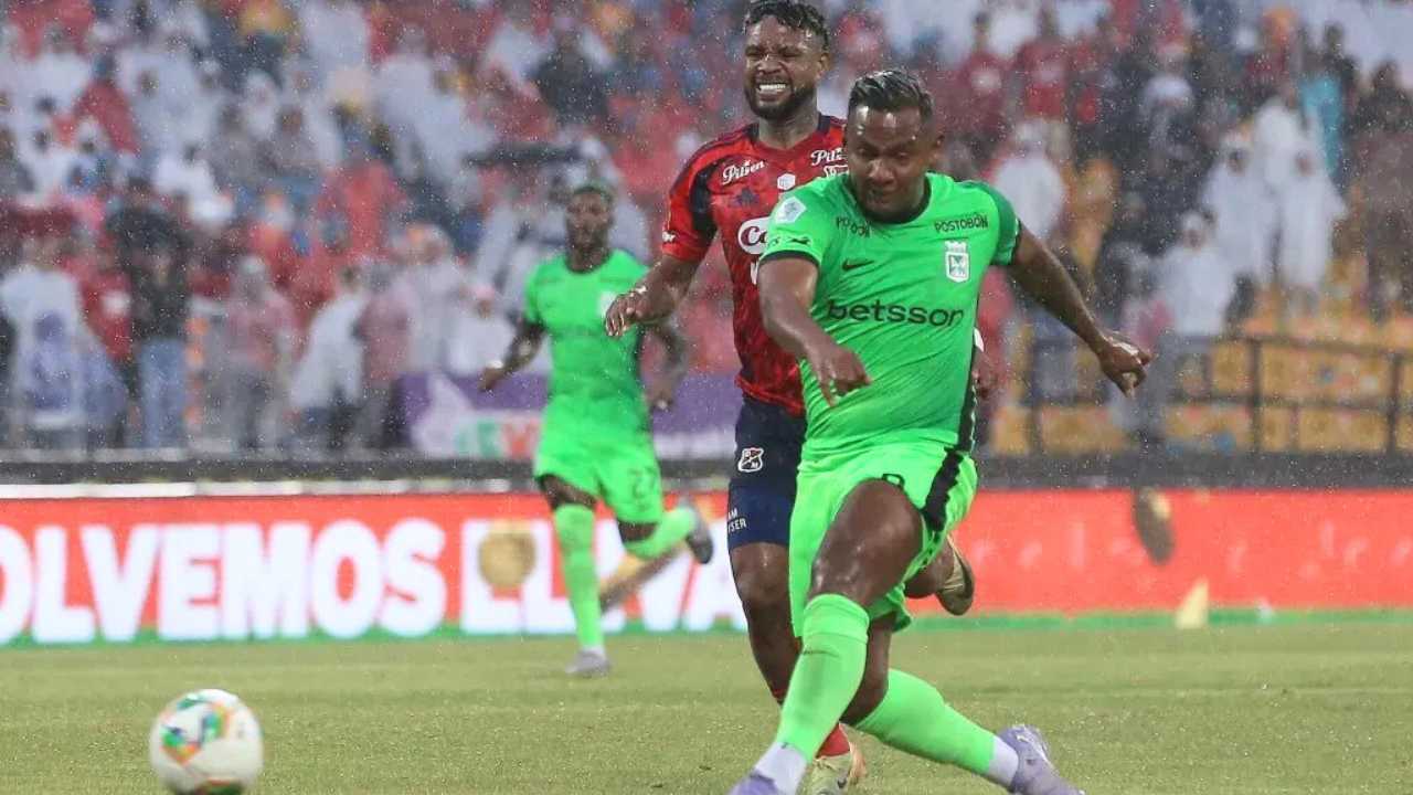 alfredo morelos atletico nacional deportivo independiente medellin dim clasico opcion errada gol