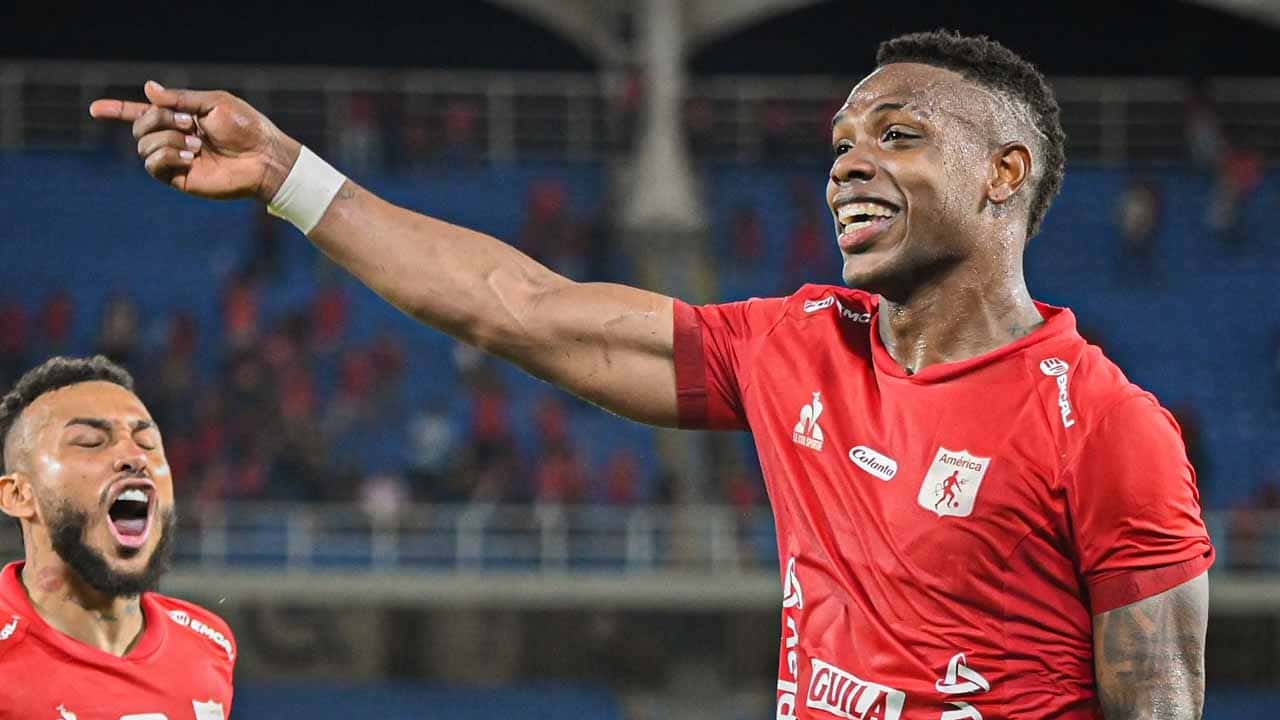 america de cali clasificacion sudamericana gol jean pestana