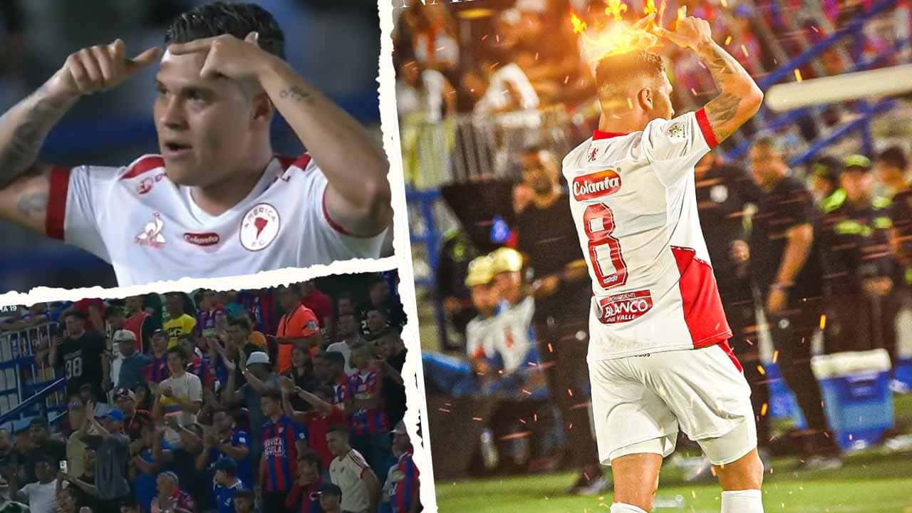 america de cali juanfer quintero aplausos hinchas union magdalena
